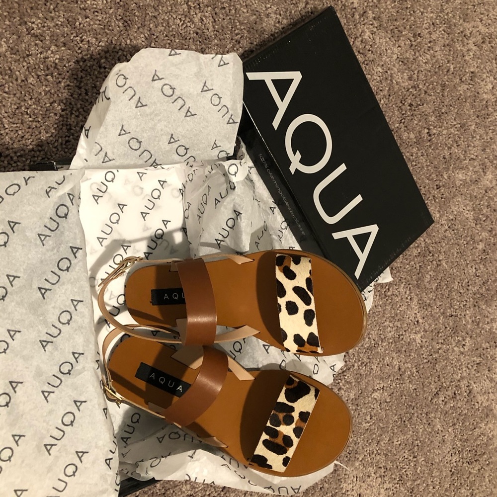 Aqua sandals